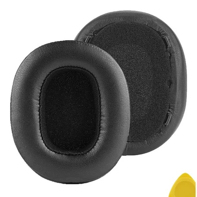 Geekria Protein Leather Ear Pads for Skullcandy Crusher 360 Headphones (Black)