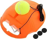 Yardwe Portable Tennis Training Device Self Practice Tennis Trainer Rebound Ball for Skill Development