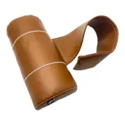 Spa Hot Tub Bath Headrest Pillow Brown Vinyl Foam Insert Head Rest Support