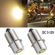 2X P13.5S LED Flashlight Bulb 3-12V Work Headlamp Torch Maglite Bulb Warm White