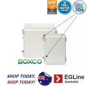 Electrical Enclosure 450x350x160mm HINGED Lid IP67 Waterproof ABS Junction Box