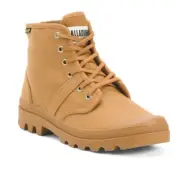 PALLADIUM Men's Pallabrousse Canvas Boots SIZE 11 - Cinnamon - NEW in BOX