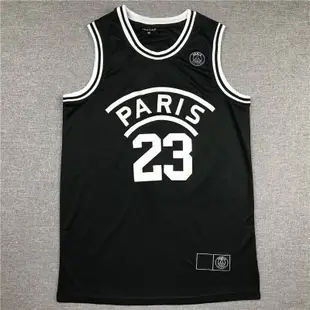NBA球衣芝加哥公牛巴黎 #23 blackl2160 N NBA高品質運動球衣