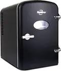 Koolatron Retro 4L 6 Can Portable Mini Fridge, Compact Car Refrigerator, Skincar