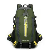 40L Climbing Backpack Waterproof Nylon Sports Travel Hiking Shoulder Bag Unisex Rucksack ARMYGREEN COLOR