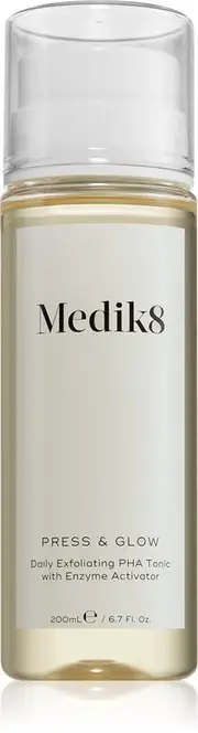 Medik8 Press & Glow Daily Exfoliating Toner PHA 200ml