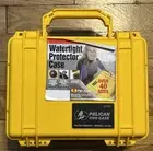 Pelican 1150 Watertight Hard Case W/ Complete Foam Insert - Yellow - Has Tags