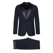 [GIORGIO ARMANI] GIORGIO ARMANI 'Soho' tuxedo suit Man 52 52 Black