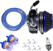 xinyee Racing Carburetor 2 Stroke 49cc 50cc 66cc 80cc 100cc With Air Filter For 2 Stroke Engine Gas Motor Motorized Moto Bike Bicycle Scooter Moped Dirt Bike