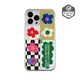 韓國原廠｜〈Sharon 6〉Patch Flower 花朵拼貼 iPhone 15 系列透明防摔手機殼 / 四種規格