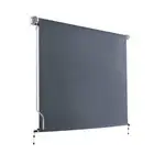Instahut 2.4X2.5M Outdoor Blinds Awning Roll Down Canopy Retractable Outdoor Bli