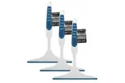 3x Boxsweden 26.5cm Window Squeegee Home Door/Bathroom Shower Glass Cleaner