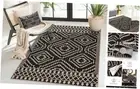 Moroccan Easy Jute Area Rug, 3x5 Entryway Rug Indoor Outdoor Patio Rug 3x5