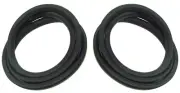 NEW Hard Top Rear Side Glass Seal Pair / For 1969-72 K5 Blazer Double Wall Top