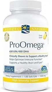 Nordic Naturals Lemon Flavour Pro Omega 120 Soft Gels