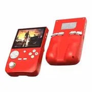 128G Handheld Game Console，3.5 Inch IPS Screen Linux System, Retro Gaming Console Built in 20000+ Games, 3000mAh Battery, Red