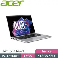 在飛比找蝦皮購物優惠-【KJ筆電專業】ACER Swift GO SFG14-71