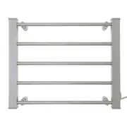 Pronti Heated Towel Rack Electric Bathroom Towel Rails EV-90- Silver
