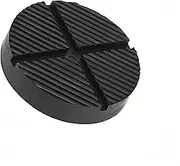 Universal Car Repair Rubber Slotted Jack Pad,4.9 in Floor Jack Rubber Pad for Lifting Car Lift Point Pad Car Motorbike Trolley Jack Workshop Tool