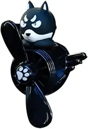 Car Air Freshener,Cute Car Vent Clip Car Diffuser,Pilot Car Air Outlet Fan Car Perfume Ornament,Cartoon Animal Pilot Car Diffuser (Cool Dog)