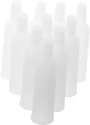 WOFASHPURET 10 Pack Liquid Dropper Bottles for Travel Plastic Squeezable Dropper for Accurate Dispensing for Cosmetics Medicine Liquids