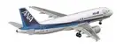 Hasegawa 1/200 ANA Airbus A320 plastic model 32