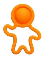 [FAT BRAIN TOY CO.] Lil Dimpl Kids Silicone Teether Toy 14cm