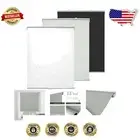 Child-Safe Cordless Blackout Roller Shades - Durable 24" W x 72" H Blinds