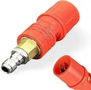 Pressure Washer Adjustable Nozzle (0 to 60° Variable Spray Pattern), 3-7 GPM Pressure Twist Nozzle, 1/4 Inch Quick Connect Plug, 3000 PSI, for Elevated Areas and Hard to Reach