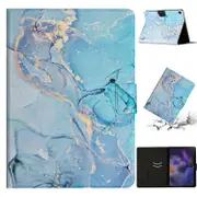 Marble Pattern Smart PU Tablet Case with Sleep / Wake-up Function For Samsung Galaxy Tab A9+