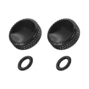 Camera Shutter Button, 2Pcs 12mm Concave Surface Shutter Release Button Black