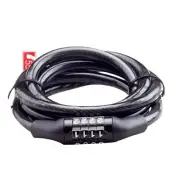 4 Folding Lock Portable Combination with Wire Password Bike