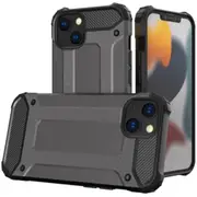 iPhone 15 Plus Rugged Case - Black Tough - Dual Layer Protection [MPPGEN0565]