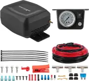 on Board Air Compressor System Universal Air Spring Compressor Kit with Gauge Ai