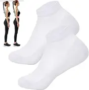 [Generic] Height Increase Socks, Invisible Height Increasers, Comfortable Heel Cups, Non Slip Shoe Insoles for Men & Women, Foot Support, Leg Length Discrepancies