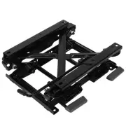 Seats Height Adjuster With Slide Rail 155mm Lifting Height Universal Fit Steel