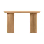 Marty 140cm Console Hallway Entrance Table Natural