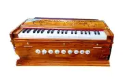 Maanvish Standard Harmonium Double reeds, 3 1/4 octaves, 9 stops, 4 extra notes