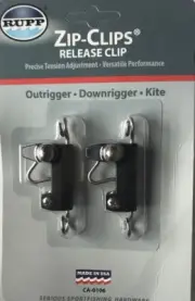 Rupp Zip-clips Outrigger Release Clips (pair) Two