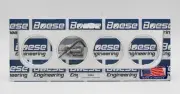 Under Dash 4 Gauge Console Panel Classic / Dolphin Brushed Aluminum Made in USA