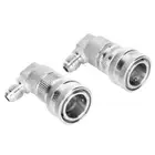 2x Keg Coupler Adapter Quick Connector Dispenser Ball&8209;Lock MFL1/4&8209;I♪