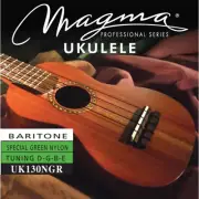 Set Strings MAGMA UKULELE Baritone Green Nylon Hawaiian Tunning (UK130NGR)