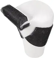 BELLIFFY Mannequin Head Display Stand for Wigs and Hats Artistic Head for Headdress and Hair Styling Holder for Storage and Transport for Displaying Accessories