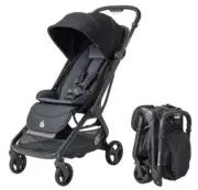 Ergobaby Metro 3 Compact Baby Stroller, Lightweight Travel Stroller, Onyx Black