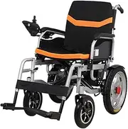 Portable Folding Heavy Duty Electric Mobility Wheelchair,Lightweight Power Chair; Joystick Motorized Wheelchairs,Scooter, for Disabled Elderly,Portable