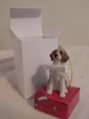 My Best Buddy Beagle with Bone Christmas Ornament, (Personalize Yourself)