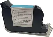 2588 2588+ 2588+M 12.7mm Quick-Drying Ink Cartridge for No Encrypted Handheld Inkjet Printer for Text Barcode Date Time, etc(Green)