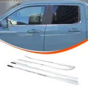 4PCS Chrome Window Lower Window Strip Cover Trim For Ford Maverick 2022-23