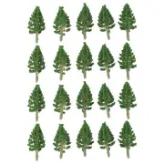 Enhance Your Model Landscape with 20X 6cm Model Trees for Diorama Scenery