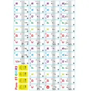 New Transparent Piano Keyboards Removable Stickers 37/49/61/88 Key For Learners